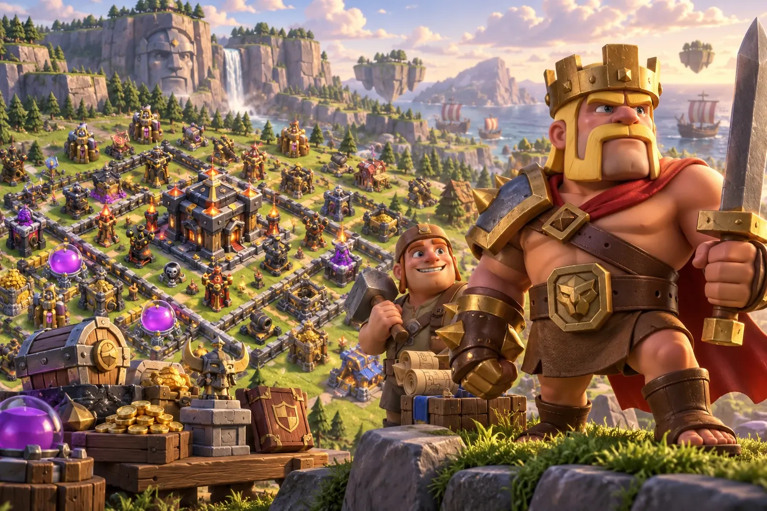 Clash of Clans Account · TH 15 · Level 136 · 750 Gems — screenshot 1