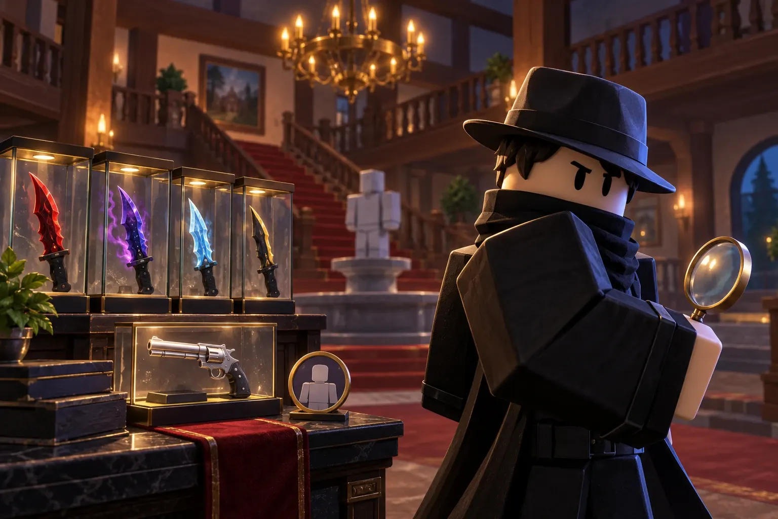 Murder Mystery 2 Account · Level 1-100 · 15 Weapons — screenshot 1