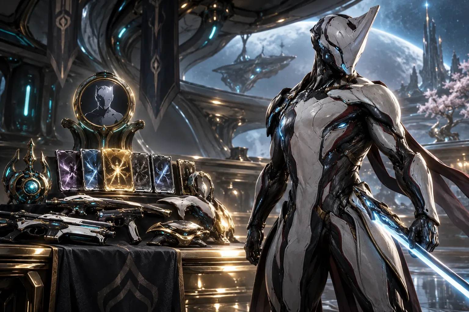 Warframe Account · PC · MR 30 · 4088 Platinum — screenshot 1