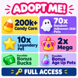 Adopt Me Account · 0-49 Potions · 0-10k Bucks — screenshot 1