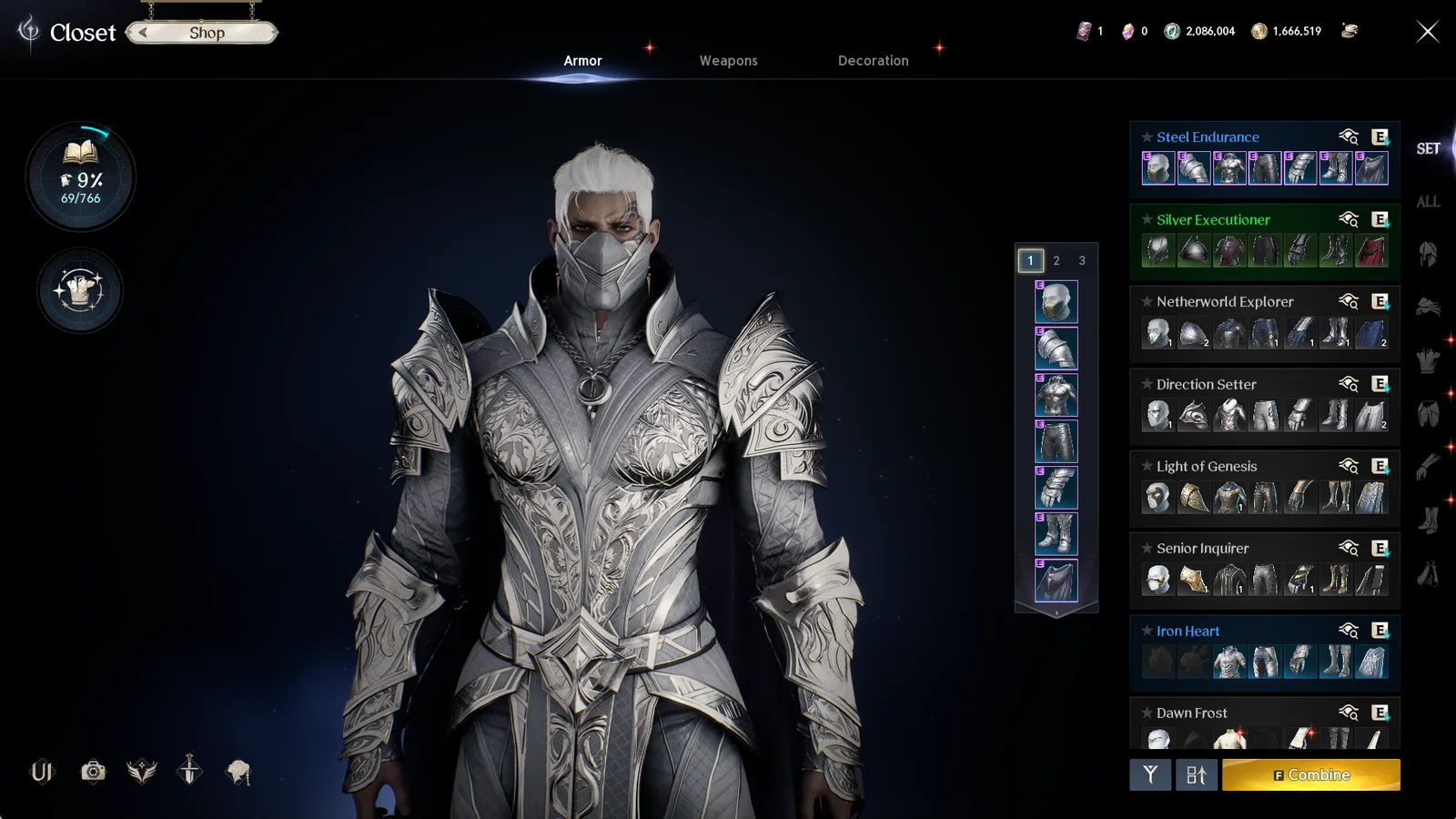 Aion 2 Account · Level 45 · Gear Score 1350 — screenshot 1