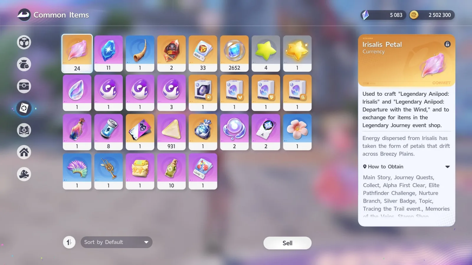 Aniimo Account · Level 48 — screenshot 1