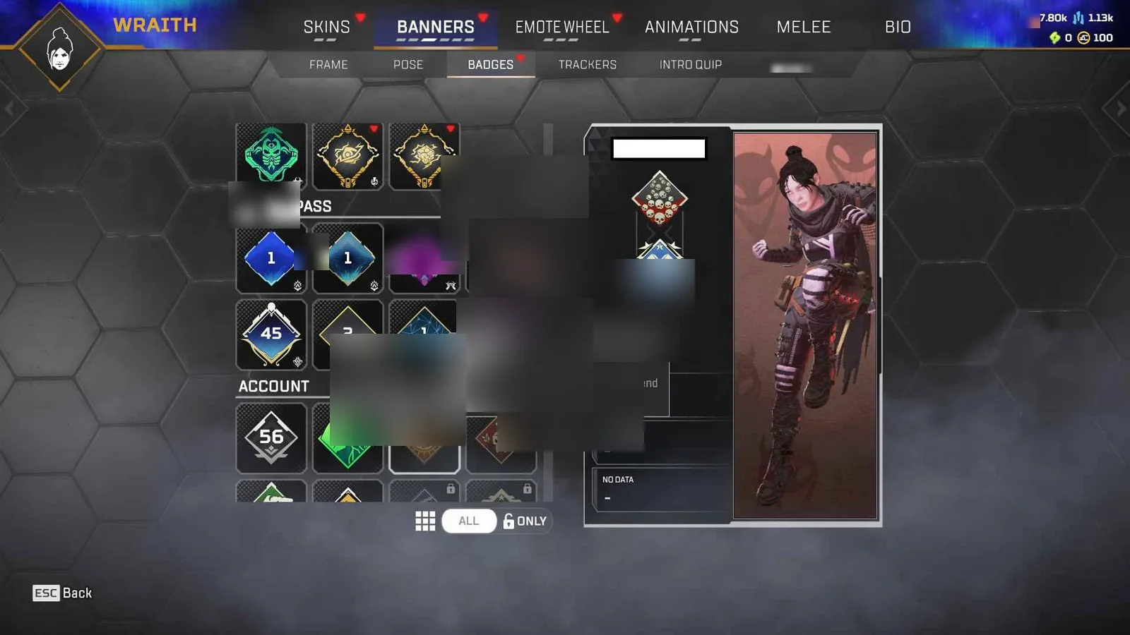 Apex Legends Account · Level 56 — screenshot 1