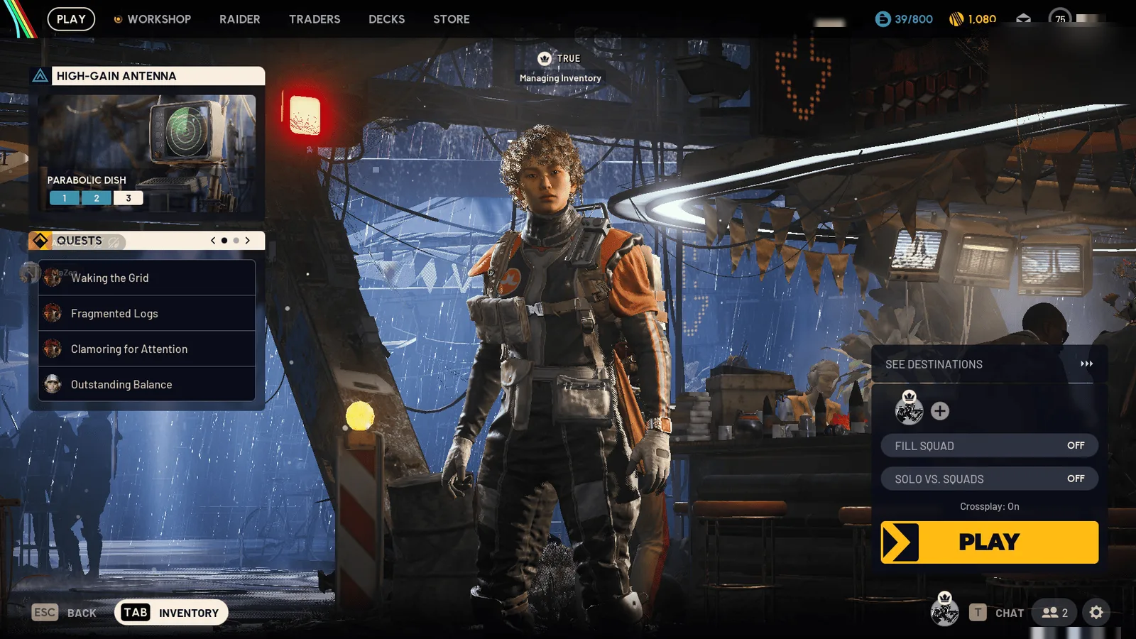 ARC Raiders Account · XBOX · Level 35 · 0-250K Coins — screenshot 1