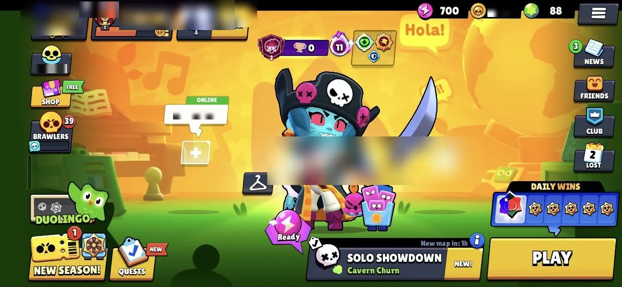 Brawl Stars Account · 90000 Trophies · 366 Skins · 102 Brawlers — screenshot 1