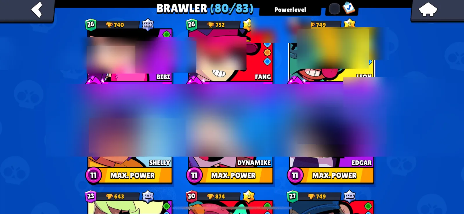 Brawl Stars Account · 51000 Trophies · 150 Skins · 80 Brawlers — screenshot 1