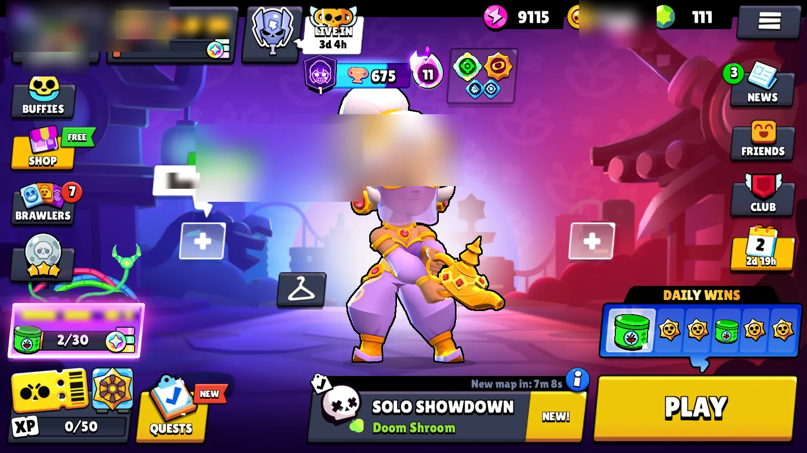 Brawl Stars Account · 80008 Trophies · 1 Skins · 104 Brawlers — screenshot 1