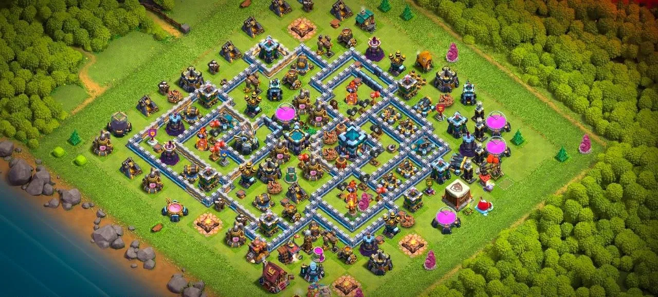 Clash of Clans Account · TH 13 · Level 166 · 700 Gems — screenshot 1