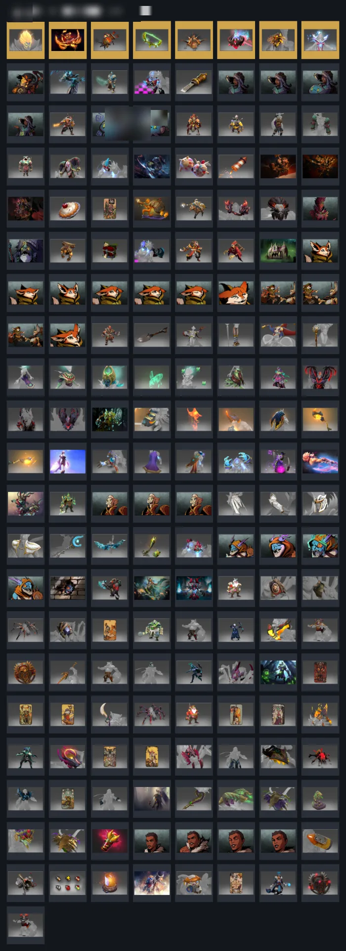 Dota 2 Account · Archon · MMR 2310-3079 — screenshot 1