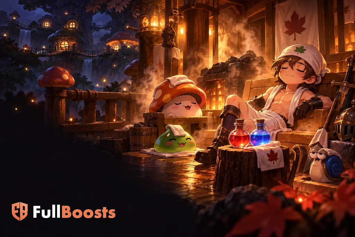 MapleStory Classic Chair Guide: HP/MP Recovery, Sauna, Skills