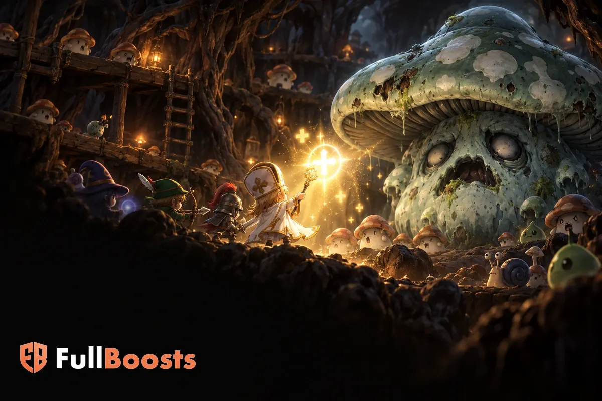 MapleStory Classic Zombie Mushmom Guide: Location, Respawn, Drops