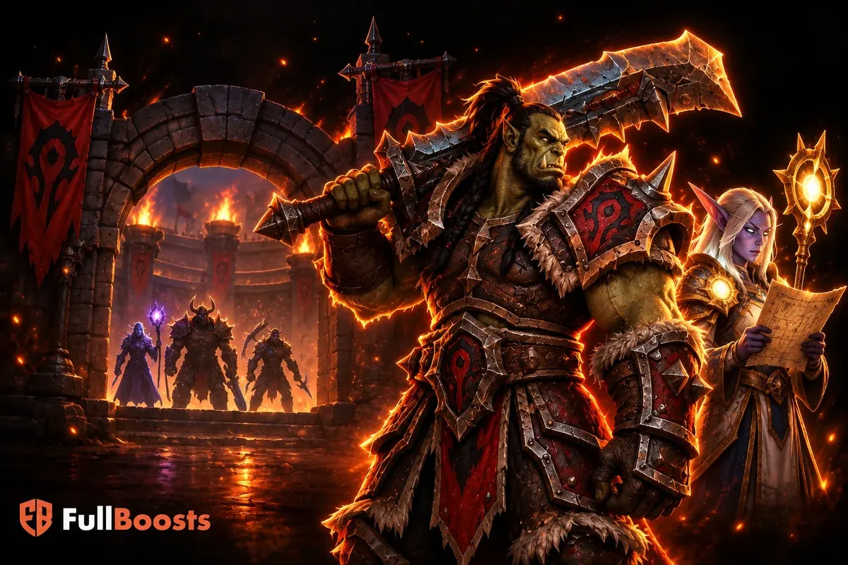 Warcraft arena fighters preparing for their next round — FullBoosts guide