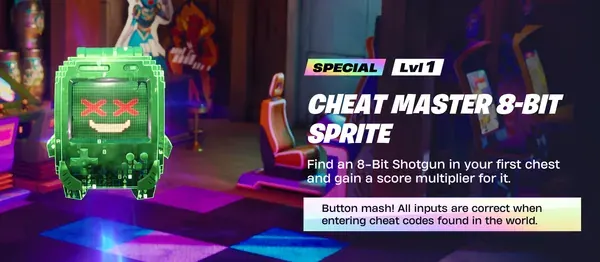 Cheat Master 8-Bit Sprite — image 1