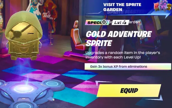 Gold Adventure Sprite — image 1
