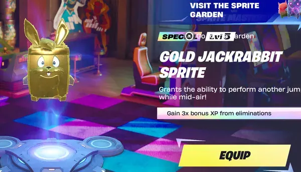Gold JackRabbit Sprite Maxed — image 1
