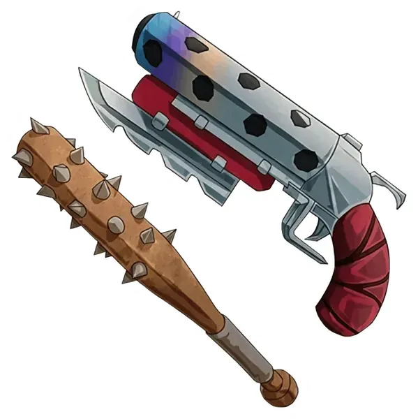 Bat Knife + Makeshift Gun — image 1