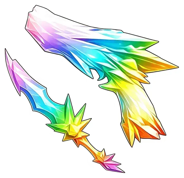 Chroma Snowstorm Knife + Chroma Blizzard Gun — image 1
