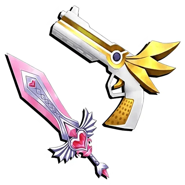 Heartblade Knife + Lightbringer Gun — image 1