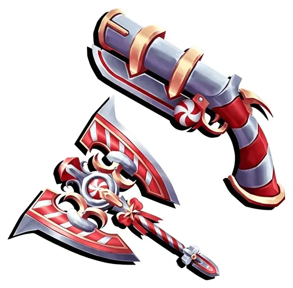 Swirly Axe + Swirly Gun — image 1