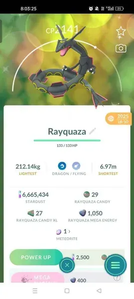 Shiny RAYQUAZA For Paid Trade — image 1
