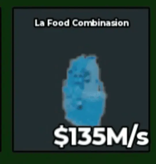 BS11867 La Food Combinasion Diamond 135M/s — image 1