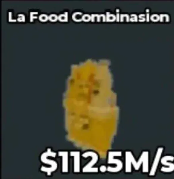BS12087 La Food Combinasion Gold 112.5M/s — image 1
