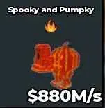 BS13452 Spooky and Pumpky Lava 880M/s — image 1