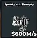 BS13818 Spooky and Pumpky Yin Yang 600M/s — image 1