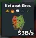 BS13988 Ketupat Bros Clean Trait 3B/s CHEAPST PRICE — image 1