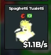 BS9041 Cheap Affordable 1.1B Divine Spaghetti Tualetti — image 1