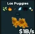 BS9548 Gold Los Puggies 1B/S — image 1