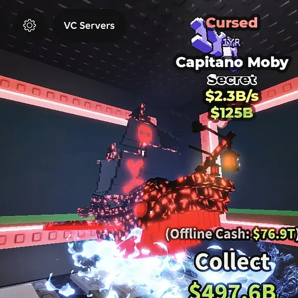 Cursed Capitano Moby New Year Trait — image 1