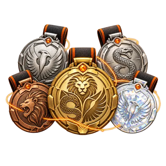 Guardian Games Medallions