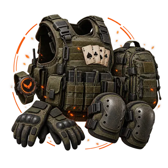 Aces and Eights Gear Set