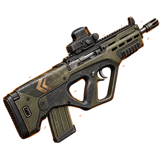 The Railsplitter Assault Rifle