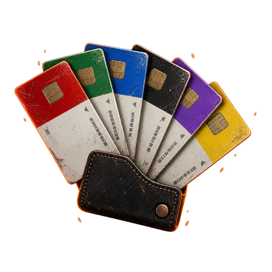 Labs Keycards (Red, Green, Blue, Black, Violet, Yellow)