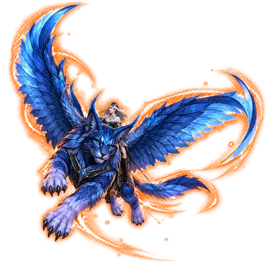 FFXIV Bluefeather Lynx Mount Boost