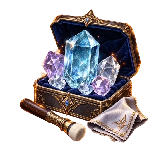 TL Polished Crystals Farming