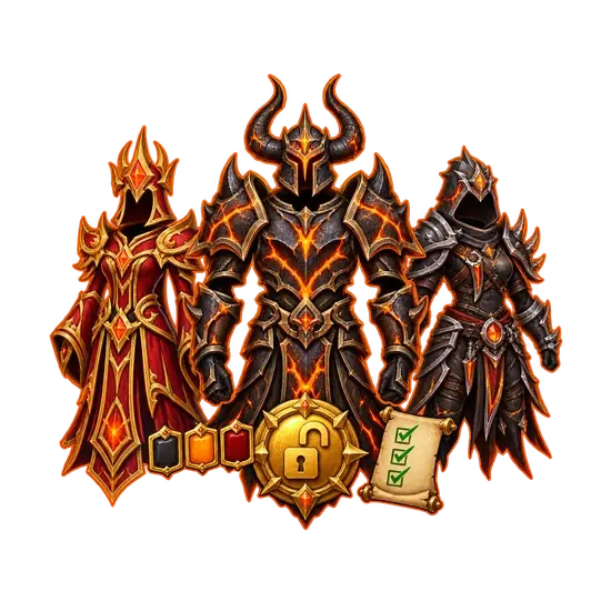 Hellfire Tier 2 Sets Recolors Unlock
