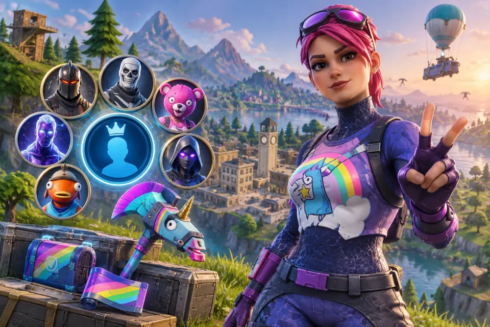 Fortnite account preview