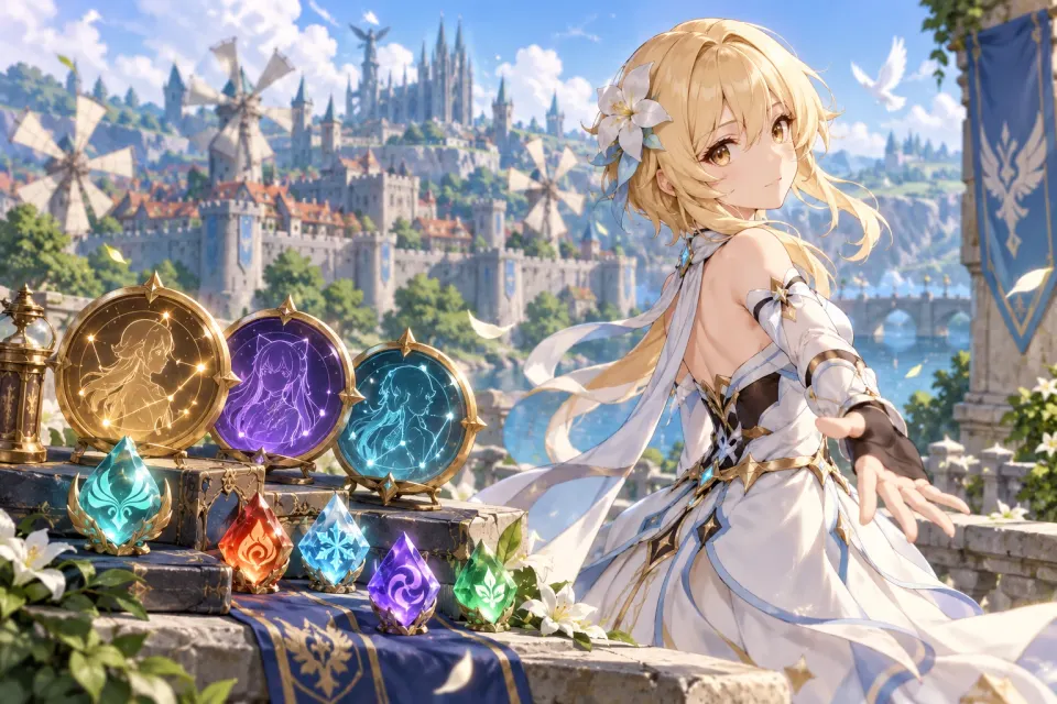 Genshin Impact account preview