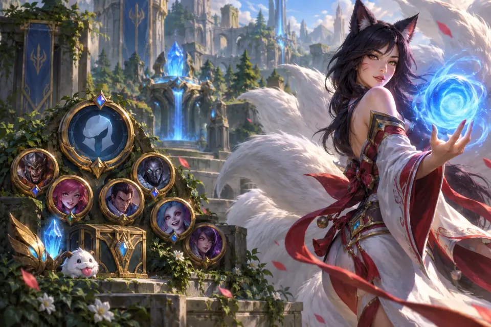 League of Legends account preview