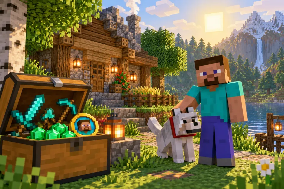 Minecraft account preview