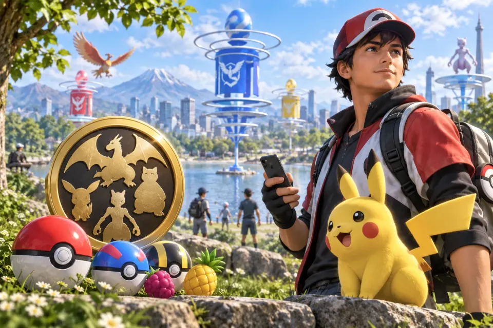 Pokemon GO account preview
