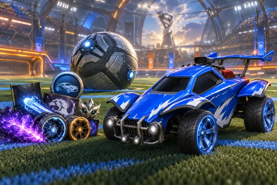 Rocket League account preview