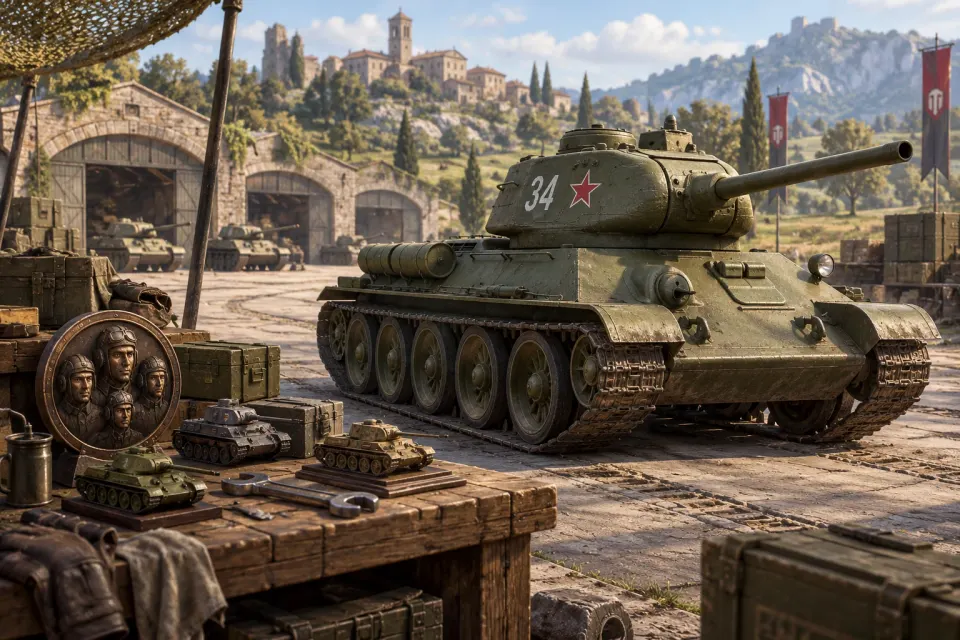 World of Tanks account preview