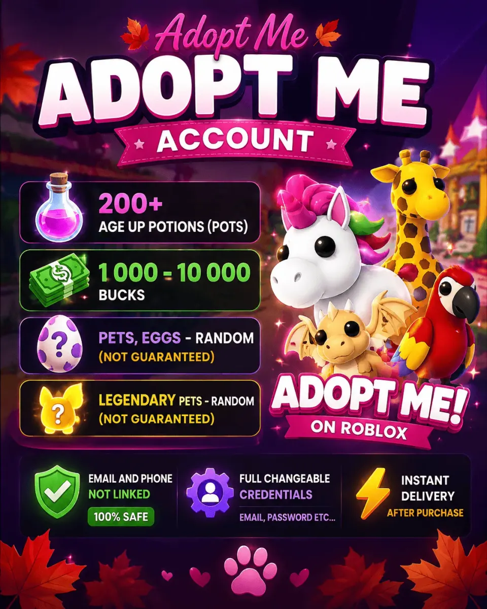 Adopt Me account preview
