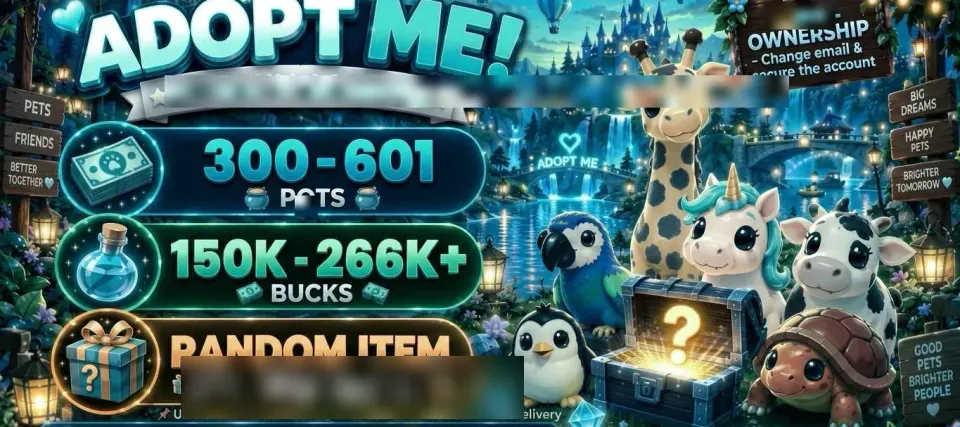 Adopt Me account preview