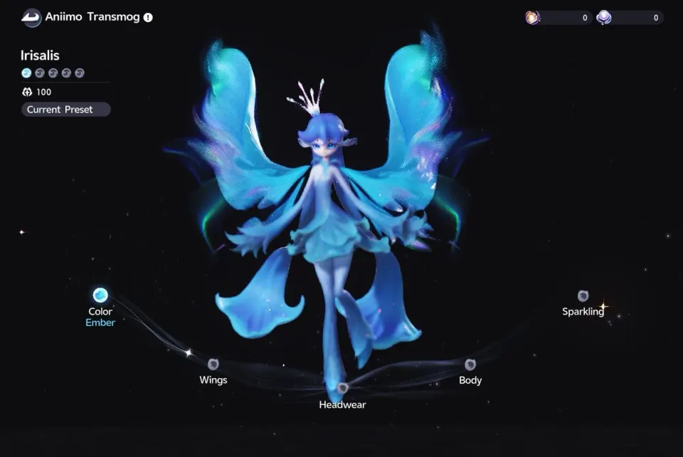 Aniimo account preview