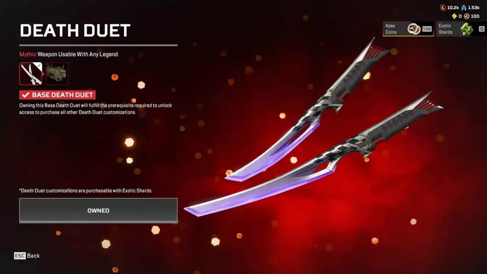 Apex Legends account preview
